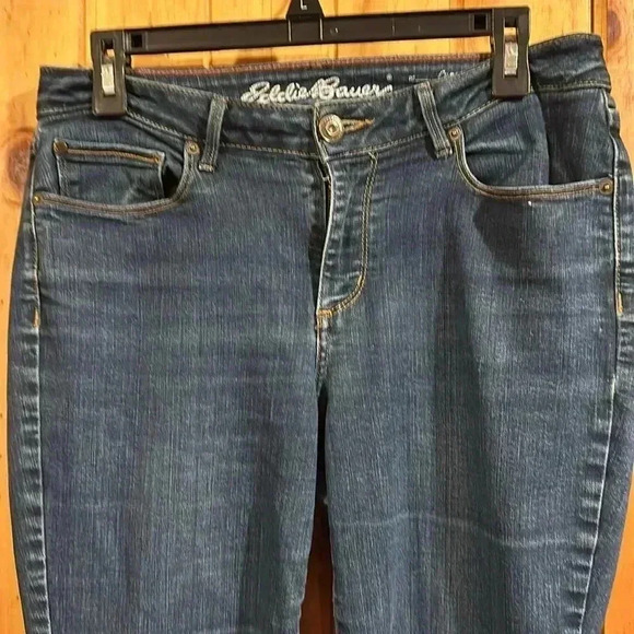 Eddie Bauer Women’s Curvy Bootcut Jeans Specifically Dyed size 8 - Picture 3 of 8